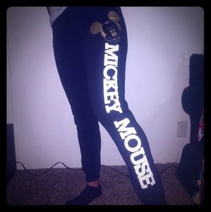 Disney black pants
